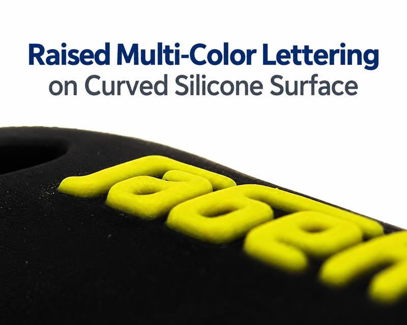 Micro injection product - Stereoscopic curved surface with multi-color2