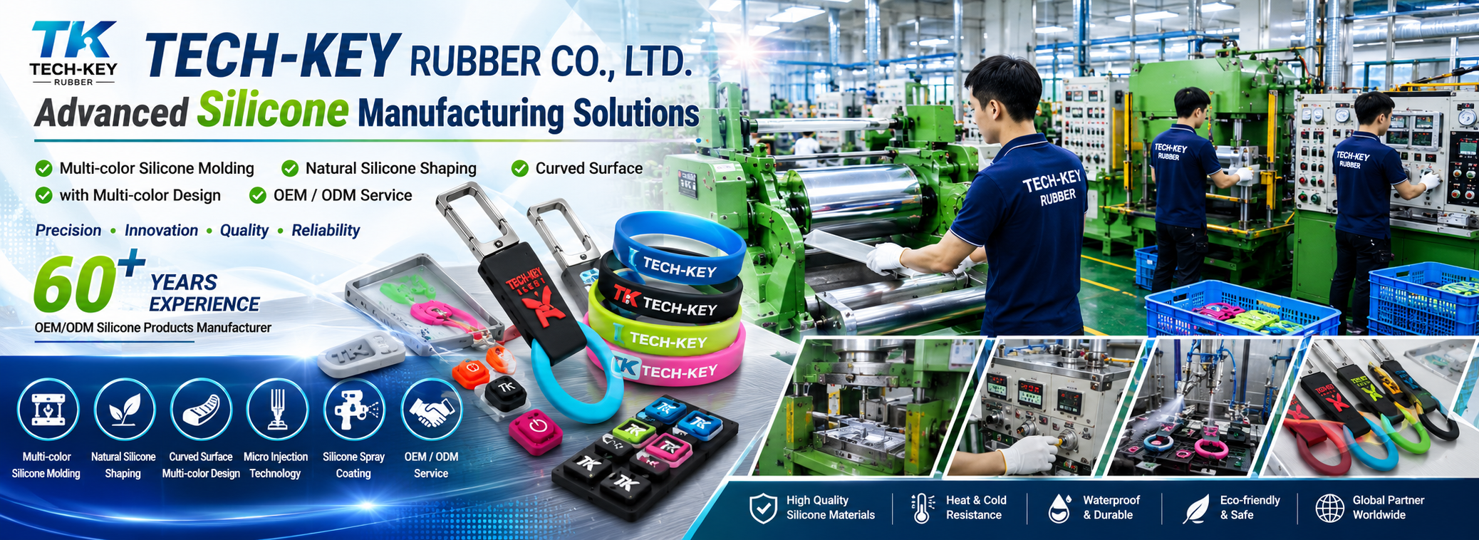 high-end silicone rubber products and customized OEM/ODM solutions