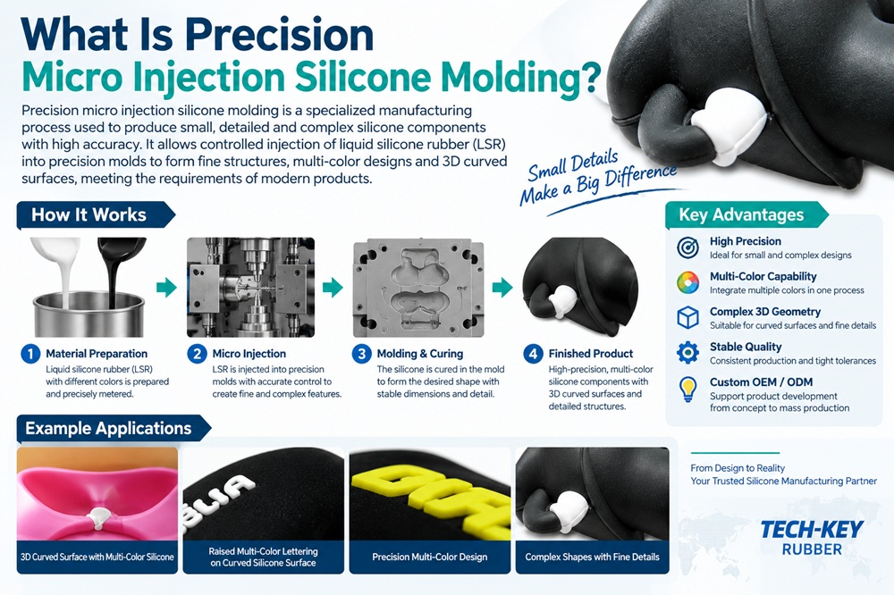What Is Precision Micro Injection Silicone Molding