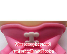 Micro injection product - Stereoscopic curved surface with multi-color2
